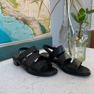 Sold | Vintage Black Sandals